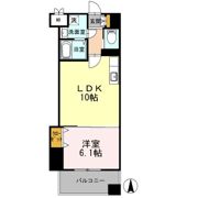 カスタリア志賀本通の間取り画像