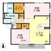 アムルーズ Aの間取り画像