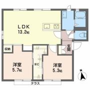 ロジュマンイズミBCD棟の間取り画像