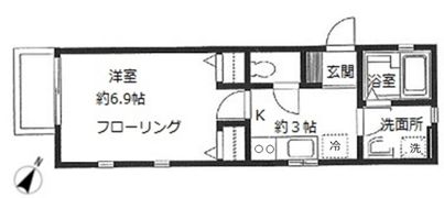 アンジェリーク上永谷の間取り画像