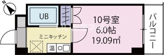 ベルビー川崎の間取り画像