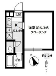 AXIA 溝の口の間取り画像