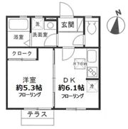 クレールの間取り画像