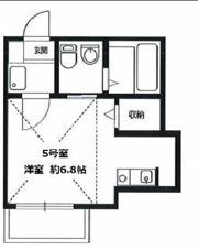 minerumo TSURUMIの間取り画像
