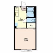 カーサ江島Ⅱ Bの間取り画像