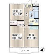 クレール平安の間取り画像