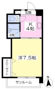 ラ・ヴェール泉の間取り画像