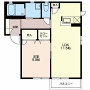 サニーコート Aの間取り画像