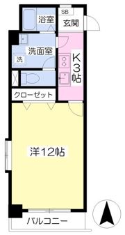フォルテ小坂の間取り画像