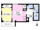 パレステージ土居田の間取り画像