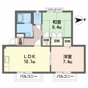 メゾンボヌール B棟の間取り画像