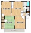 アルティームBの間取り画像