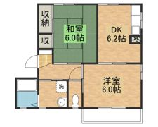 サンライズA棟の間取り画像