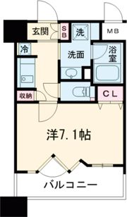 アーバンウェル茨木の間取り画像
