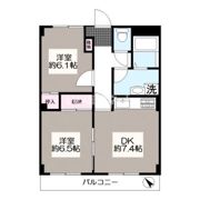 エバールミナスの間取り画像