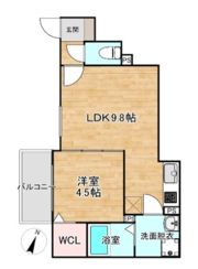 Crecia荻浦の間取り画像