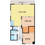 マンション長谷川の間取り画像