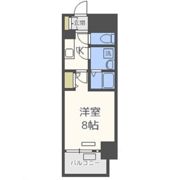 プレサンス大阪福島シエルの間取り画像