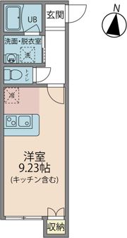 ステーションライツ志津の間取り画像