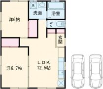 根ヶ布一丁目戸建の間取り画像