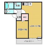 ジーメゾン明石魚住ケルズの間取り画像