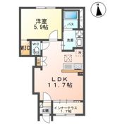 仮）富久山久保田古担アパートの間取り画像