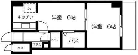 荒木第5ビルの間取り画像