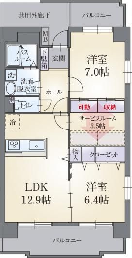 間取図