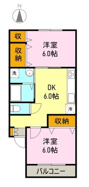 メゾン前原の間取り画像