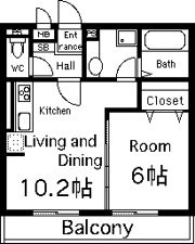 アルペンローゼの間取り画像