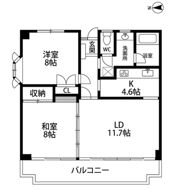 ジュネス小田原の間取り画像