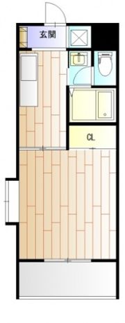 グランヴェルジェ中須Ⅱの間取り画像