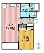 マンションドム大曲の間取り画像