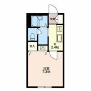 レークヒル Aの間取り画像