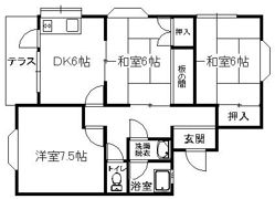 メゾン二見（メゾンフタミ）の間取り画像