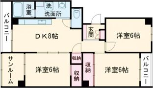 レジデンス黒葉の間取り画像