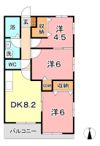 テラス ハマの間取り画像