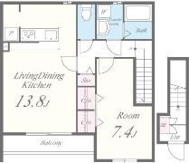 カサ･ミラの間取り画像