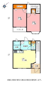 グリーンハイツ岡崎Ⅱの間取り画像