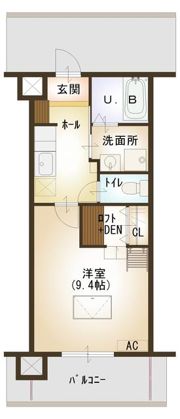 ルネス ロマネガーデンの間取り画像