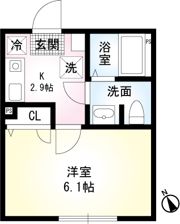 ロイヤルハイツ白楽の間取り画像