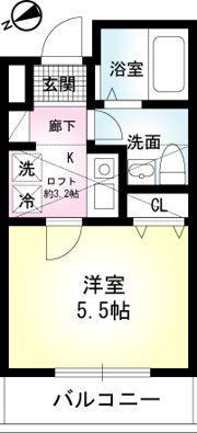 山手ビューハイムの間取り画像