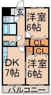 ルーラル・大神の間取り画像