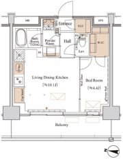 ブランシエスタ木場の間取り画像