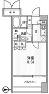 サンフル押上Ⅰの間取り画像