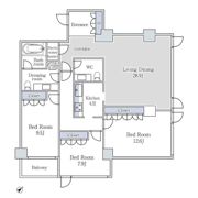 クエストコート原宿の間取り画像