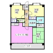グリーンヒルズ神ノ倉の間取り画像