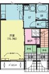 ディアコートCの間取り画像