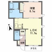 ディアスモダン明石台Iの間取り画像