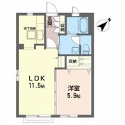 メゾン・ド・オクラホマ Vの間取り画像